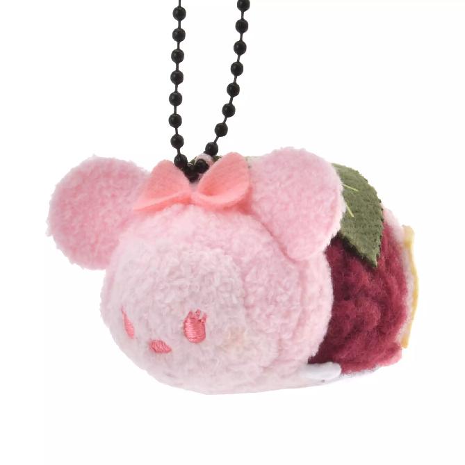 Disney Minnie Plush Keychain Japanese Sweets TSUM TSUM Japan NEW