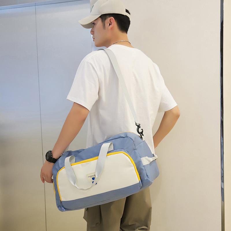 Outdoor Large-capacity Travel Bag Portable Business Trip Short-distance Luggage Bag Dry and Wet Separation Yoga Fitness Bag