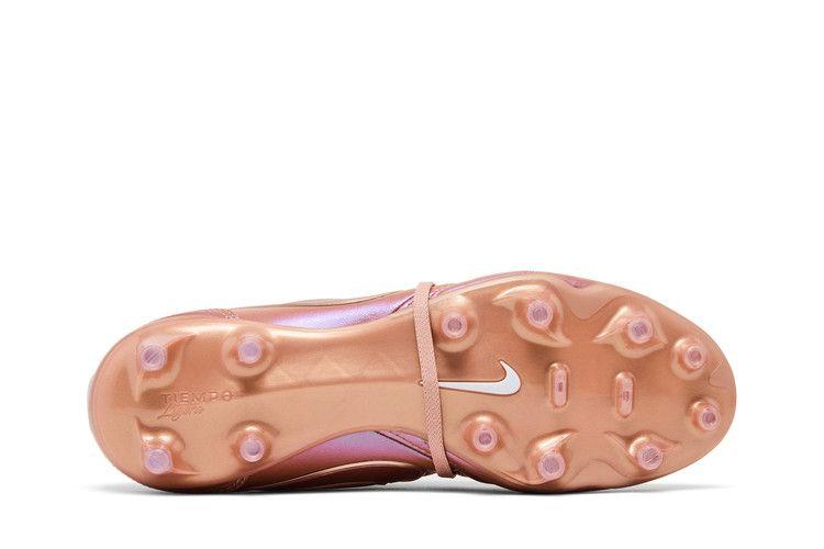 Nike Tiempo Ligera Pro FG LE Metalická červená Bronzová Růžové zlato