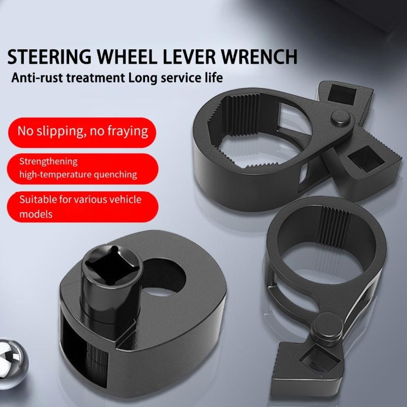 Automotive Steering Repair Tool Kit Inner Tie Rod Removal Tool with Ergonomic Grip Easy to Use for Vehicle Maintenance