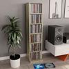CD Cabinet Sonoma Oak 21x20x88 Cm Engineered Wood