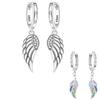 Orstarry 925 Silver Sparkling Wings Earrings Original Jewelry Drop Earrings Women Jewelry Party Trendy Anniversary Gift