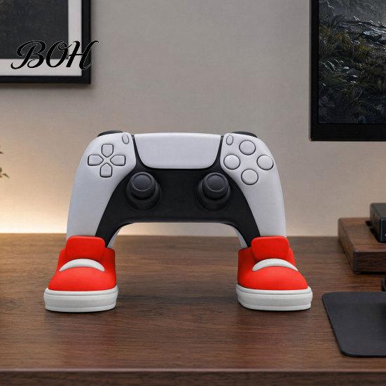 Game Controller Storage Rack 2PCS Stands, Durable Anti-Slip Space-Saving Organizer, Gaming Shelf Accessories Stable Strong Load-Bearing Capacity