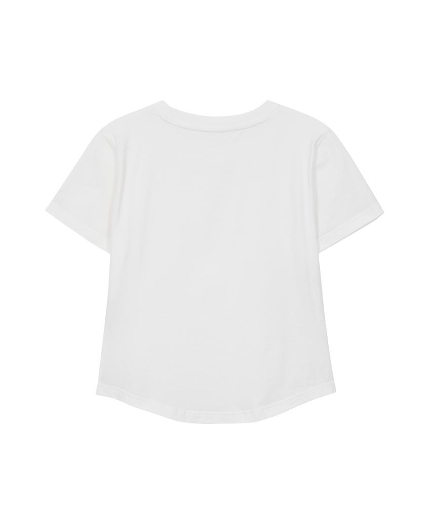 Sekeondeusolteu Doodle Angel T-Shirt (White)