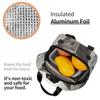 Chocolate Labrador Reading A Newspaper Insulated Lunch Bag for Women Kids Portable Food Boxes Thermal Lunch Box Tote