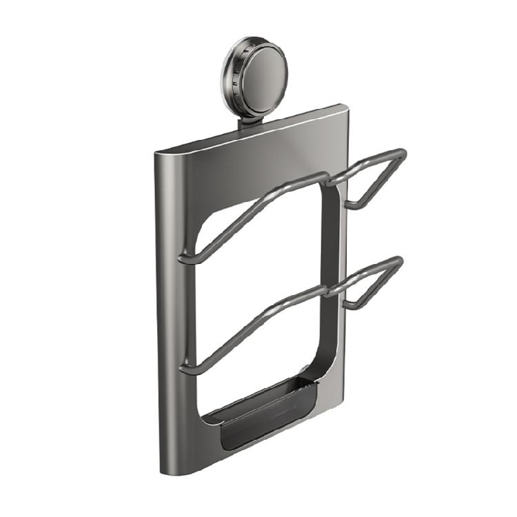 Space Saving Wall Mounted Pot Lid Holder Practical Pot Lid Organizers Rack For Kitchen Wall Or Cabinet Installation