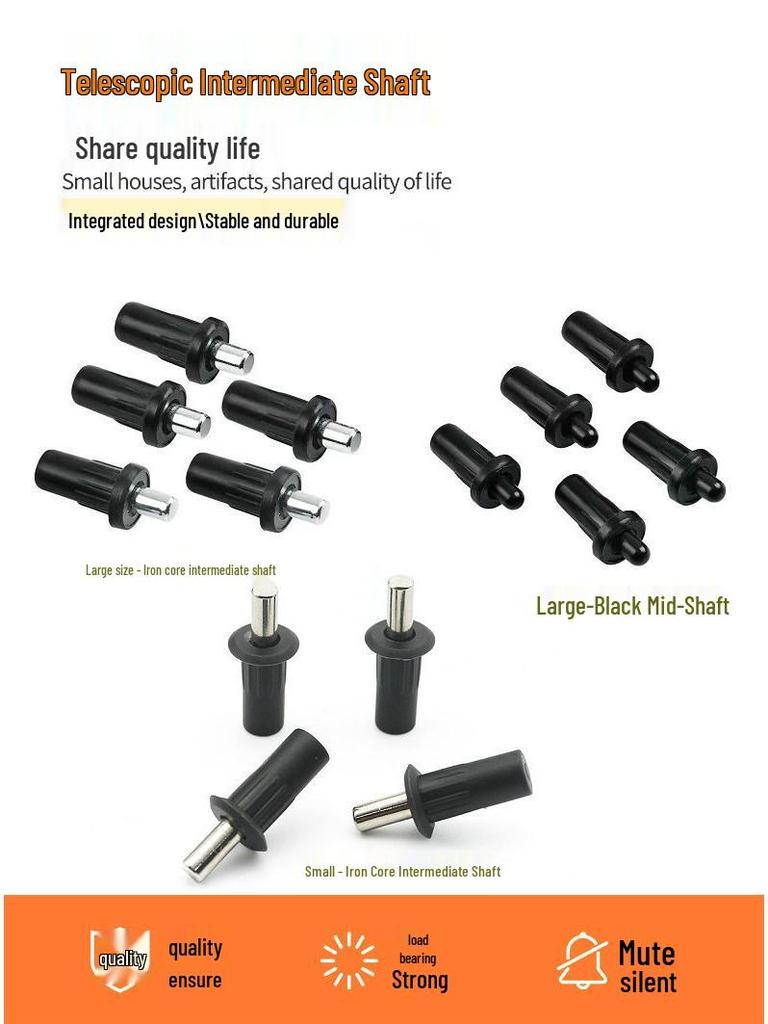 Feder-Teleskop-Türscharnierstift für Möbel und Schrankklappen