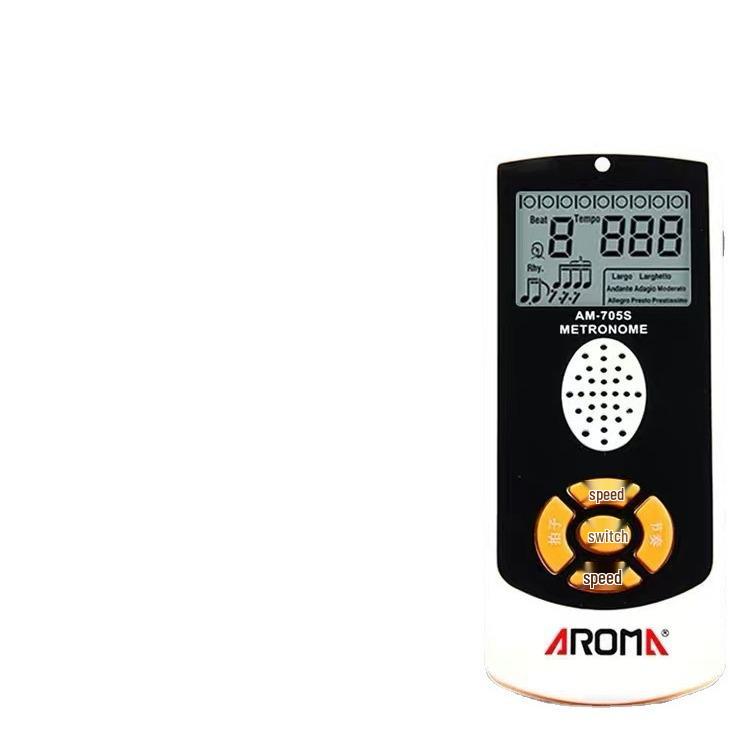 AROMA-705 Universal Rechargeable Metronome for Guitar, Piano, Stand, Drum Set, and Vocals