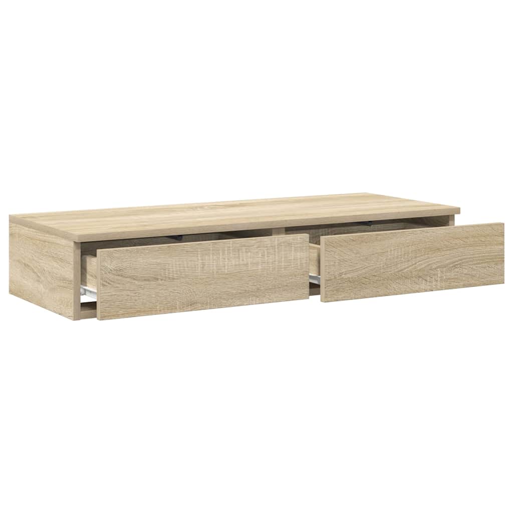 Bed Drawers Sonoma Oak 100 x 36.5 x 16.5 cm Particleboard