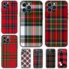Clan Stewart Dress Tartan Rutigt Mönster Fodral För iPhone 15 16 14 13 12 11 Pro Max Mini X XR XS Max 7 8 Plus Bumperfodral Skydd