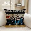 Music Fall Out Boy Cushion Cover Pillowcase Set Pcs x x Breathable Washable Sofa Cushion Cover