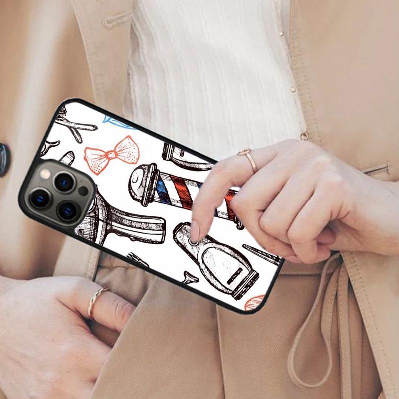 

Barber Hair Stylist Magnetic Phone Case For APPLE iPhone 17 Air 16 14 13 12 Pro Max 15 Plus Wireless Charge With MagSafe Cover iPhone 13mini