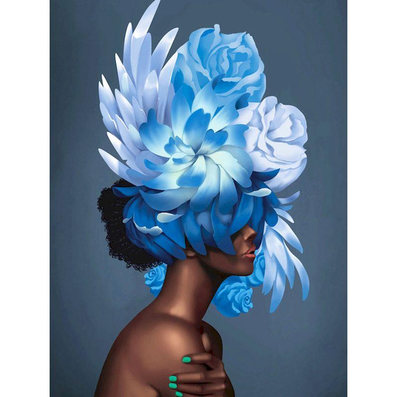 Pictură cu diamant 5D Peisaj albastru Broderie cu diamant Mozaic Peisaj Imagini cu margele Artizanat Hobby-uri creative Decor