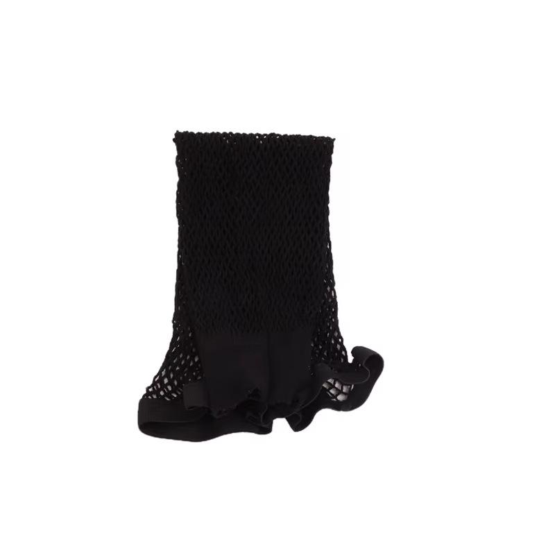 Breathable Elastic Hair Net Wig Cap with Two-End Opening for High Elasticity and Protection