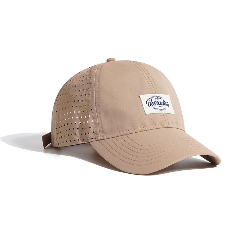 Trend Patch Quick-drying Thin Baseball Cap Men's and Women's Summer Outdoor Sports Running Cap Sun Protection