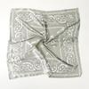 AWAYTR Satin Cashew Headband Hair Scarf Bands for Women Party Headwear Elegant Print Bandana Turban Hairband Headpiece