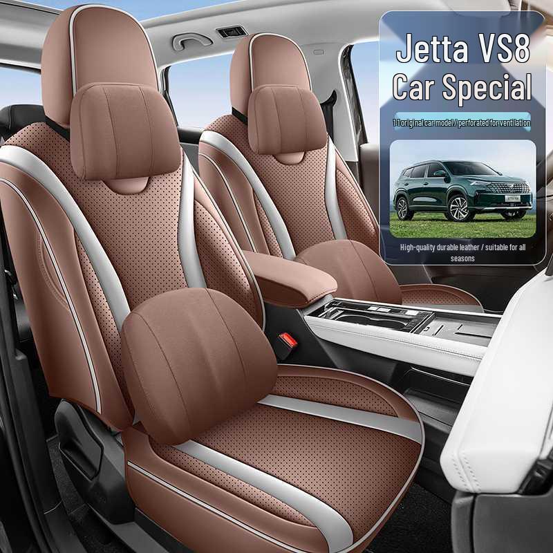 Jetta VS8 25/26 Model Perforated Leather Full-Coverage All-Season Car Seat Covers
