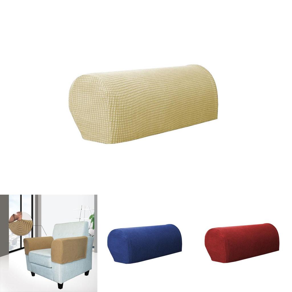 Stylish And Durable Armrest Protectors For Sofa And Chair Featuring Soft Spandex Fabric And Easy Installation