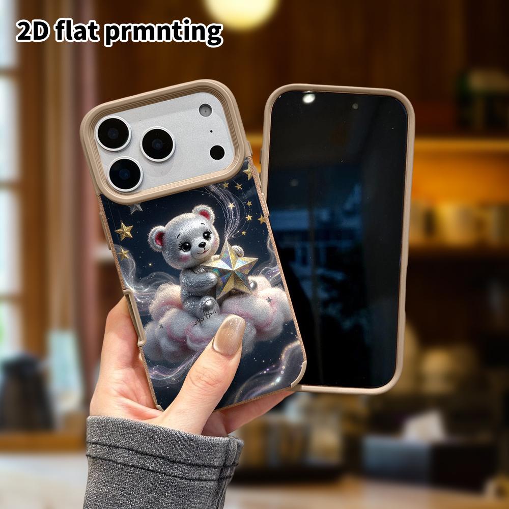 Phone Case: Lambskin 2D Flat Samsung Galaxy A34 A35 M05 M06 S20 S22 S21 FE Plus 5G Protective Case, Doll Starry Sky, Christmas and Halloween Gift