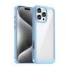 Чохол для телефону iPhone 16 Pro WANLONFENG Серія XC з ТПУ та акрилу з загартованим склом (Великий отвір для об'єктива)