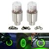 2PCS Car Wheel Tire Tyre Air Valve Stem LED Light Covers Auto Accessories