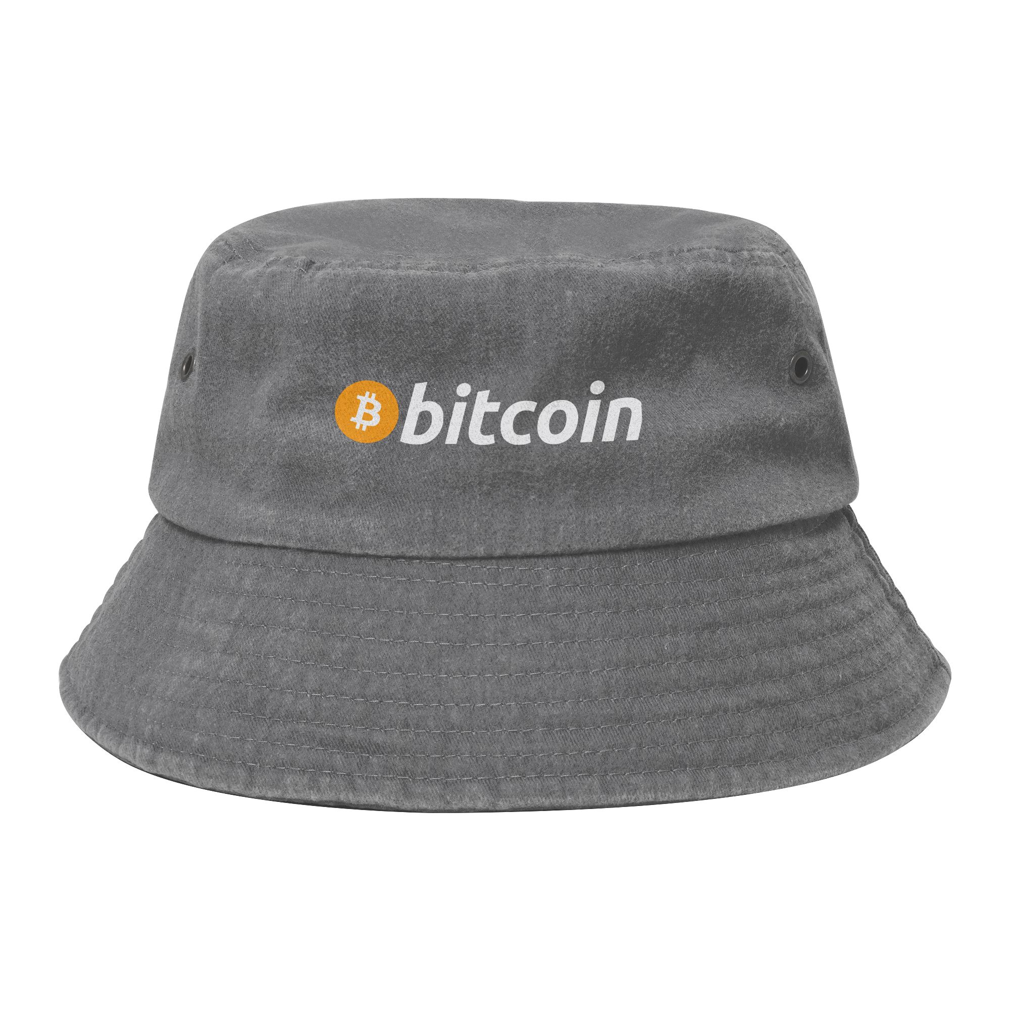 Casual Bitcoin BTC Crypto Currency Bucket Hat Women Foldable Hiking Cryptocurrency Fishing Hat Beach Hat One Size