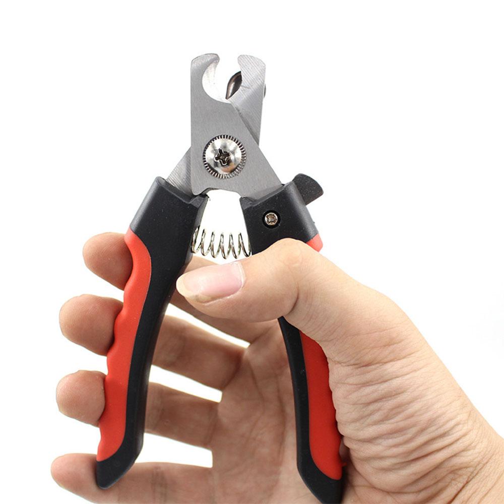 Pet Nail Safety Cutter Tool Claws Scissor Cut Product Stainless Steel Pet Dog Cat Nail Toe File Trimmer Clipper