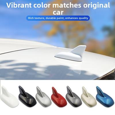 Automotive Vehicle Roof Antenna Car Roof Sticker ABS Decorative Radio Signal Antenna with Glossy Finish Fits Most Vehicle Roofs