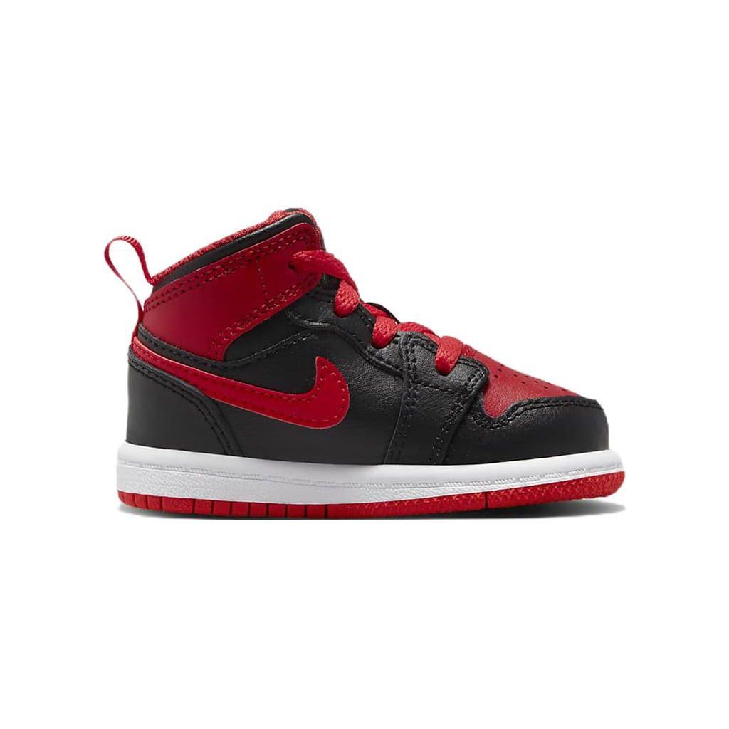 Air Jordan 1 Mid TD Alternate Bred Black Fire Red White DQ8425-060