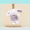 Animal Plush Toy Featuring Short Pile Fabric And Cute Bunny Design