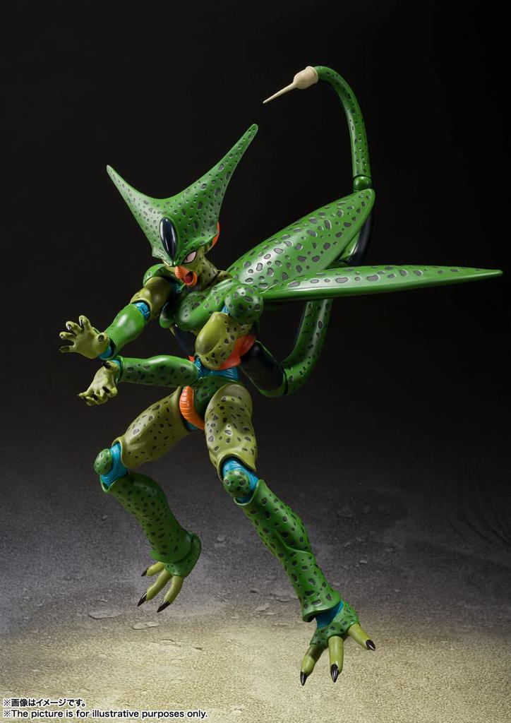 TAMASHII NATIONS S.H.Figuarts Dragon Ball Z Cell First Form (Resale Version) Approx. 170mm