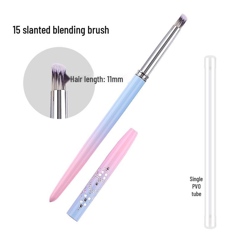 Nail Art Pen Set: 15-Piece Liner Gel Polish & Carving Blooming Brushes