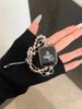 New Queen Mother Beaded Metal Bracelet for Apple Watch 10/9/8/7/SE - 654 Bead Chain