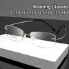 Ultralight  Memory Titanium Rimless Reading Glasses Business Frameless Men&Women Presbyopic Eyeglasses Diopter 0 To +4.0