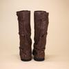 2025 New Women's Retro European-Style Over-the-Knee Boots with Thick Soles and Buckles