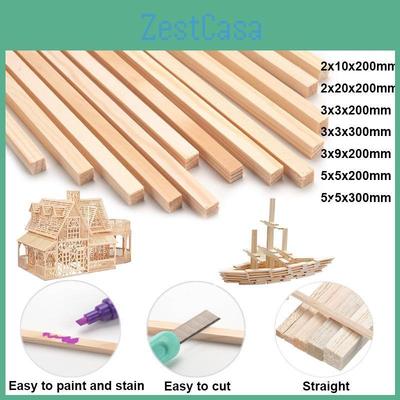 Balsa 235mm Stick Balsa 2050pcs Wood Craft Square Cudgel Model Building Carving Diy Handicraft Making Accessories Stic
