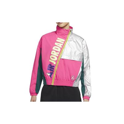 Winter Utility Stehkragen Spleißjacke Damenjacke Wassermelonenrot CW6498-674
