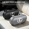 For Lexus Car Glasses Box Sun Visor Glasses Holder Shock-proof Eyeglasses Storage Case UX250h RX450h RX300 GX470 CT200h RX400h