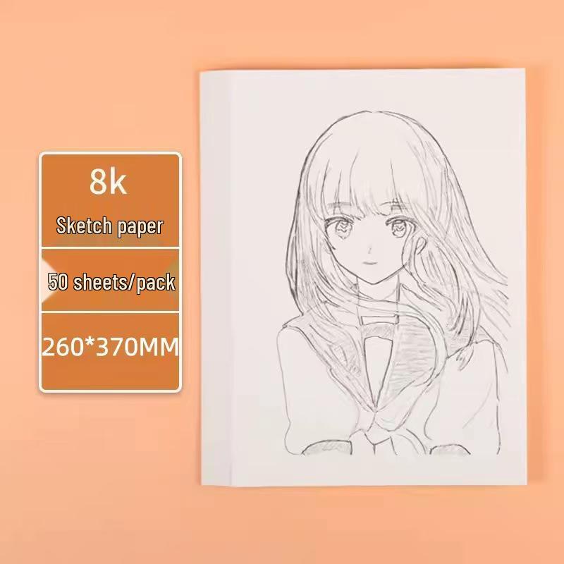 A3, 8K, 4K Drawing and Sketch Paper for Art Students and Kindergarten Use