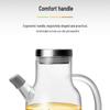 Leak-proof Glass Oil & Vinegar Dispenser with Scale