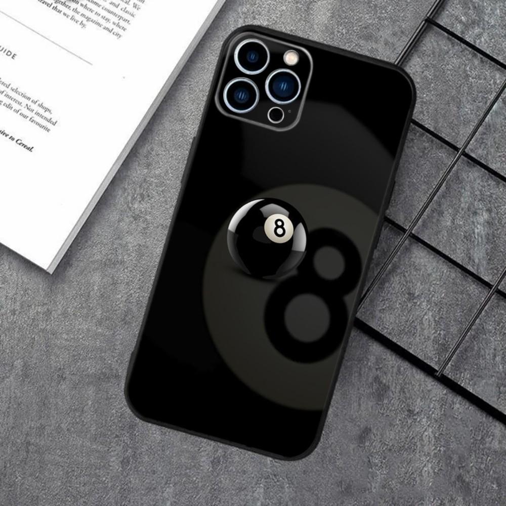 

Billiards Snooker Sports Phone Case For Apple iPhone 15,14,13,12,11,XS,XR,X,8,7,Pro,Max,Plus,mini Silicone Black Cover iPhone13mini