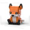 Creativity Series Cute Fox Animal MOC Building Blocks Cartoon Volpone Decoration Model DIY Assembly Bricks Toys for Kids Gift