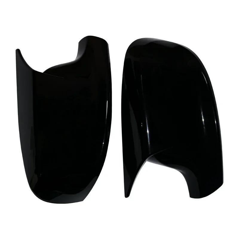 Carbon Fiber Style Black Rearview Side Mirror Cover Caps for BMW X3 F25 X1 E84 Pre-LCI 2010 2011 2012 2013 Case