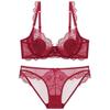 Sexy lace underwear thin rabbit ear cup large chest small large size underwear bra cover