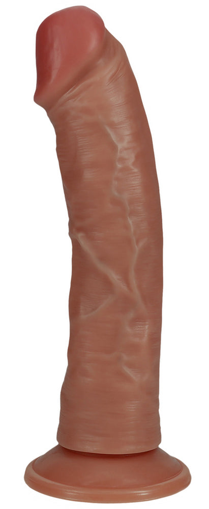 Gode vibrant Little Curved 15.5 x 3.7 cm Latino - Ultra Realistic Skin by RealRock - Godes Vibrants