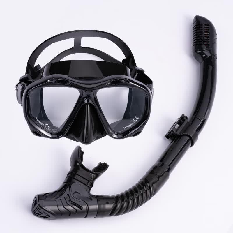 Houba Full Dry Snorkel and Dive Mask Set