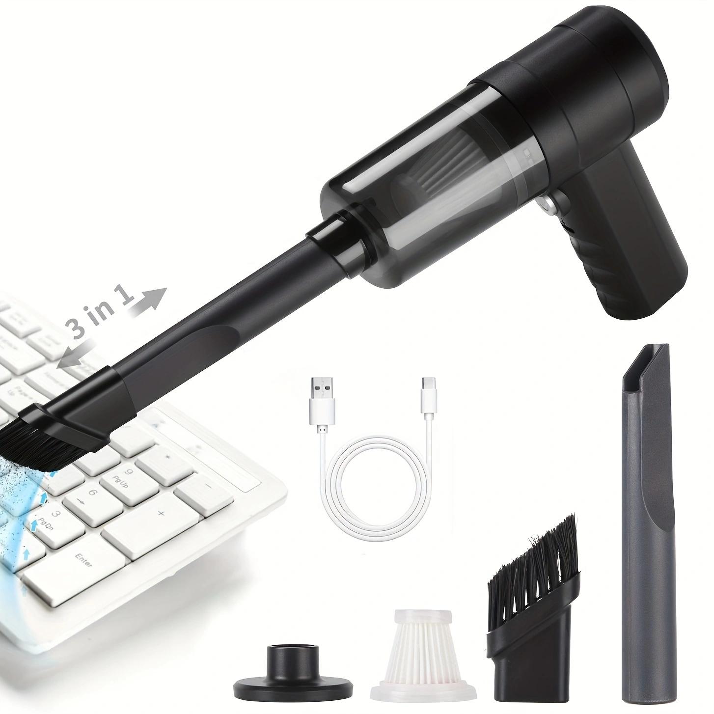 

1 шт. компьютерный пылеуловитель сжатого воздуха портативный USB беспроводной фен компьютер и автозапчасти пылесос чёрный