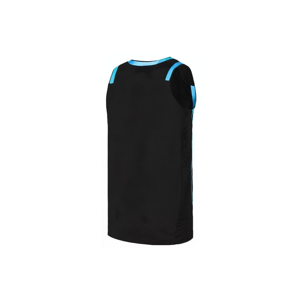 Li Ning Professional Basketball Series Competition Training Basketball Vest And Shorts Set Men Sportswear Black AATS001-1