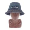 CELINE  S Hat Blue Cotton Mens