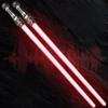 Červená 1/2ks Modrá Živá Vícebarevná Zatahovací Hračka Meč Blikající Rozsvěcující Glow Stick Pro Děti Děti Cosplay Role Play Bitva Dárek